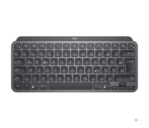 Logitech Mx Keys Mini For Business klawiatura Biuro RF Wireless + Bluetooth QWERTZ Niemiecki Grafitowy