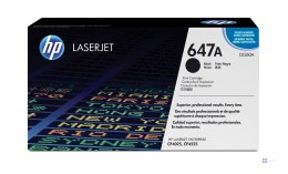 HP 647A oryginalny wkład z czarnym tonerem LaserJet