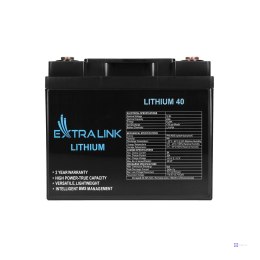 EXTRALINK AKUMULATOR LIFEPO4 12.8V 40AH