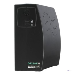 ONLINE USV-Systeme YUNTO 800 zasilacz UPS Technologia line-interactive 0,8 kVA 480 W 3 x gniazdo sieciowe