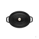 Garnek żeliwny owalny STAUB 40509-319-0 - czarny 5.5 ltr