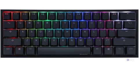 Mini klawiatura gamingowa Ducky One 2 Mini RGB Gaming USB Niemiecki Czarna