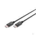 Kabel Assmann AK-340100-020-S (DisplayPort M - DisplayPort M; 2m; kolor czarny)