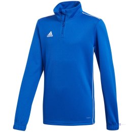 Bluza dla dzieci adidas Core 18 Training Top JUNIOR niebieska CV4140 116cm