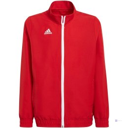 Bluza dla dzieci adidas Entrada 22 Presentation Jacket czerwona H57540 152cm