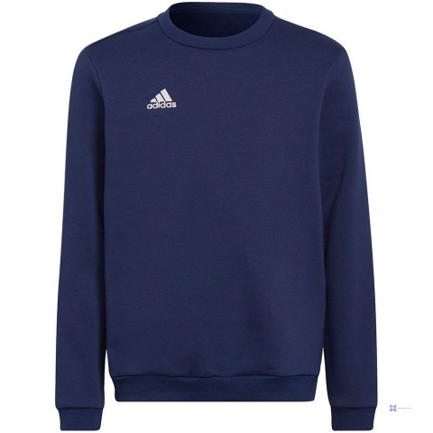 Bluza dla dzieci adidas Entrada 22 Sweat Top granatowa H57568 128cm