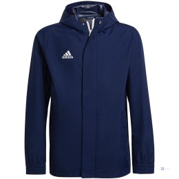 Kurtka dla dzieci adidas Entrada 22 All Weather granatowa H57511 164cm