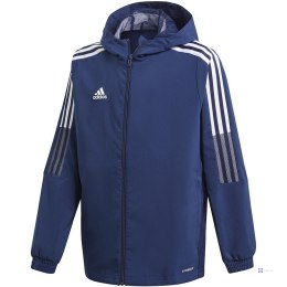 Kurtka dla dzieci adidas Tiro 21 Windbreaker granatowa GP4974 152cm