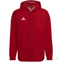 Kurtka męska adidas Entrada 22 All-Weather czerwona IK4009