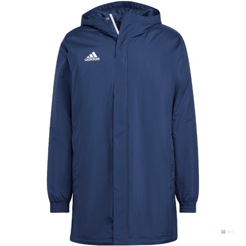 Kurtka męska adidas Entrada 22 Stadium Jacket granatowa IB6077