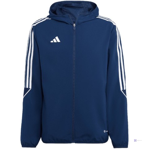 Kurtka męska adidas Tiro 23 League Windbreaker granatowa HZ9067