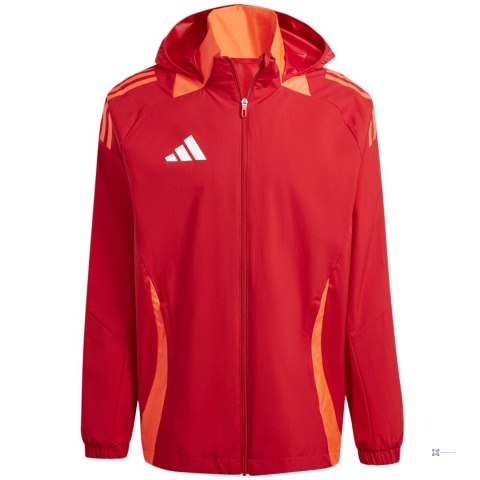 Kurtka męska adidas Tiro 24 Competition All-Weather czerwona IR9522 L