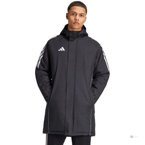 Kurtka męska adidas Tiro 24 Stadium Parka czarno-biała IJ7391 S