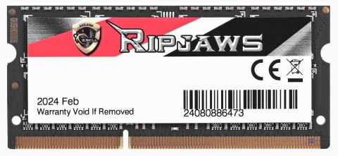 G.SKILL RIPJAWS SO-DIMM DDR3 8GB 1866MHZ CL11 1,35V F3-1866C11S-8GRSL