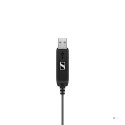 Sennheiser PC 7 USB Zestaw słuchawkowy Przewodowa Opaska na głowę Biuro/centrum telefoniczne USB Typu-A Czarny