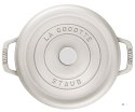 Garnek żeliwny okrągły STAUB 40501-413-0 - biała trufla 5.2 ltr