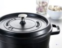 Garnek żeliwny okrągły STAUB 40509-863-0 - czarny 8.35 ltr