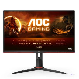 AOC 27G2SAE/BK monitor komputerowy 68,6 cm (27