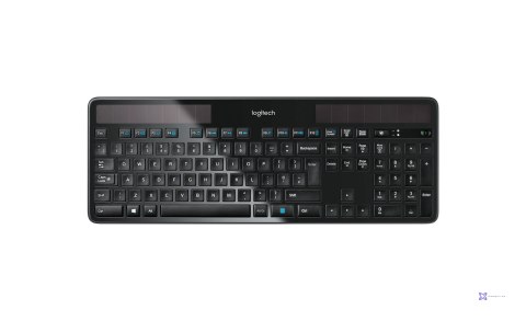 Logitech Wireless Solar Keyboard K750 klawiatura Uniwersalne RF Wireless QWERTZ Niemiecki Czarny