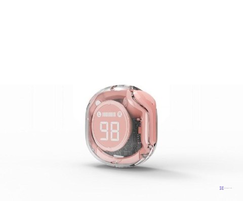 Słuchawki douszne Gembird TWST-01-PK z mikrofonem rózowe