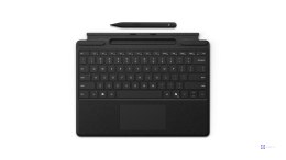 Microsoft Surface Pro Keyboard with Slim Pen for Business QWERTZ Niemiecki Microsoft Cover port Czarny