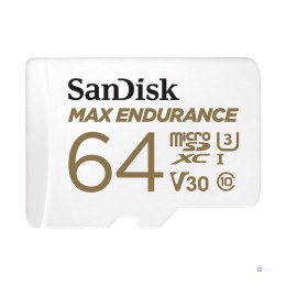 KARTA SANDISK MAX ENDURANCE microSDXC 64GB z adapterem