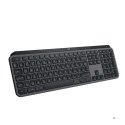 Logitech MX Keys S klawiatura Uniwersalne RF Wireless + Bluetooth QWERTY Amerykański międzynarodowy Grafitowy