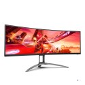 AOC B2 AG493UCX2 monitor komputerowy 124 cm (48.8") 5120 x 1440 px Quad HD LED Czarny