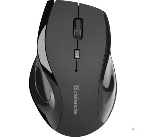 DEFENDER MYSZ BEZPRZEWODOWA ACCURA MM-295 RF CZARNA OPTICAL 1600DPI 6P 52295