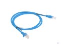 PATCHCORD KAT.6 UTP 1M NIEBIESKI FLUKE PASSED LANBERG 10-PACK