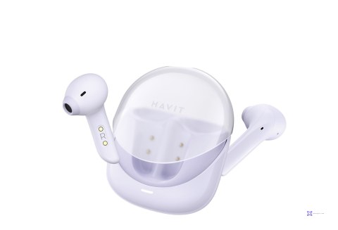Słuchawki Bluetooth Havit Modern Buds (fiolet)