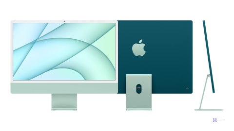 Komputer AiO Apple iMac MQRN3ZE/A 24" 4,5K M3 8GB 256SSD Int MacOS Zielony Komputer AiO Apple iMac MQRN3ZE/A 24" 4,5K M3 8GB 256SSD Int MacOS Zielony