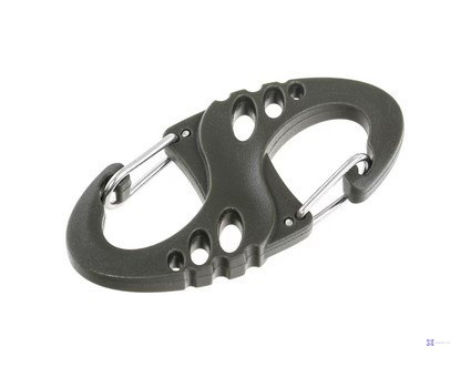 Zestaw karabińczyków Mil-Tec S-Hook - Zielony