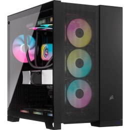 6500X Tempered Glass Mid-Tower, Black