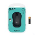 Mysz Logitech M220 Silent 910-004878 (optyczna; 1000 DPI; kolor czarny)