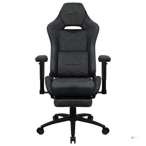 FOTEL AEROCOOL ROYAL AeroSuede SLATE GREY