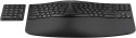 Klawiatura HP 960 Ergonomic Wireless Keyboard bezprzewodowa czarna 37E755AA