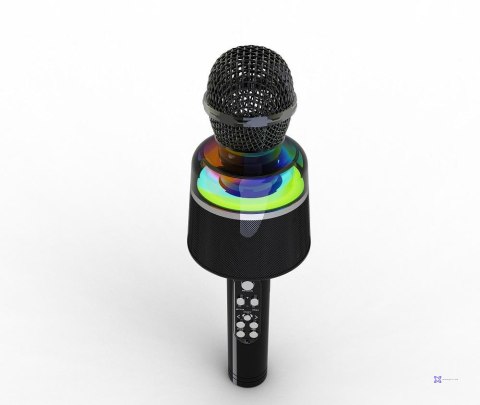 Mikrofon bezprzewodowy Bluetooth z funkcją karaoke Gembird MICBT-01-BK czarny