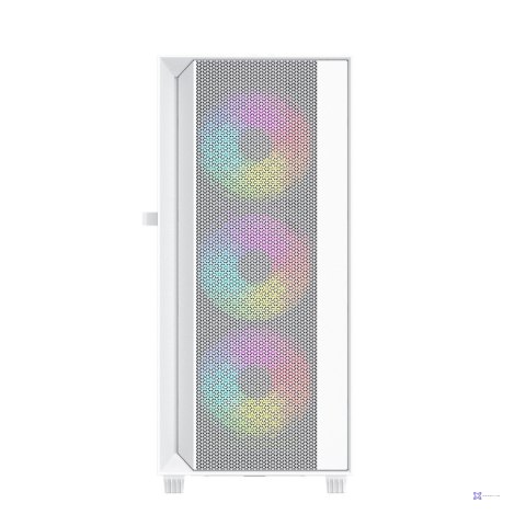 GEMBIRD OBUDOWA FORNAX 4000W MIDI-TOWER (2X USB 3.0, 1X USB 2.0, HD AUDIO, SZKLANY PANEL BOCZNY, PODŚWIETLENIE ARGB) BIAŁA