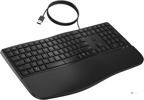 Klawiatura HP 480 Comfort Wired Keyboard przewodowa czarna 8T6M1AA