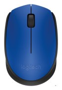 Mysz Logitech 910-004640 (optyczna; 1000 DPI; kolor niebieski