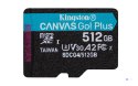 KINGSTON microSDXC Canvas Go Plus 512GB + Adapter