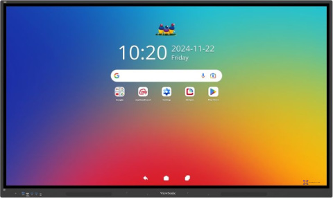 Monitor interaktywny ViewSonic IFP8634 o przekątnej 86 cali z ekranem 4K UHD