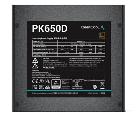 Zasilacz Deepcool PK650D 650W Bronze