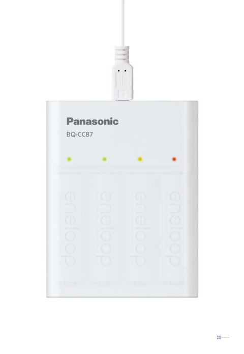 ŁADOWARKA PANASONIC SMARTPLUS USB + 4 x AA ENELOOP 2000 mAh