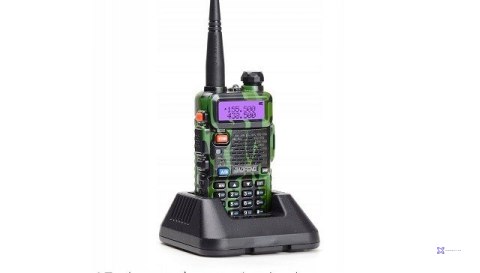Krótkofalówka Baofeng UV-5R HTQ 1800mAh Camo, Radiotelefon Walkie Talkie Skaner Kamuflaż