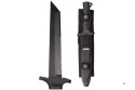 Nóż Mil-Tec German Combat Knife Black 2000 stal 440
