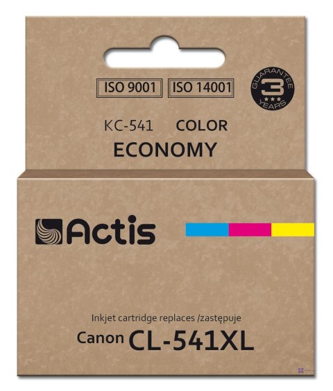 Actis KC-541 Tusz (zamiennik Canon CL-541XL; Supreme; 18 ml; niebieski, żółty, czerwony.