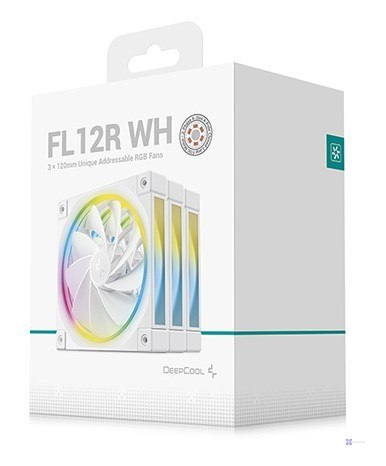 Wentylator DeepCool FL12R WH 3IN1 (R-FL12R-WHAPN3-G)