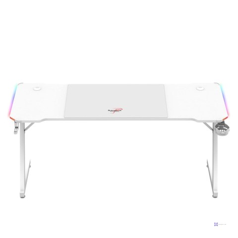 Biurko gamingowe Huzaro Hero 4.8 White RGB